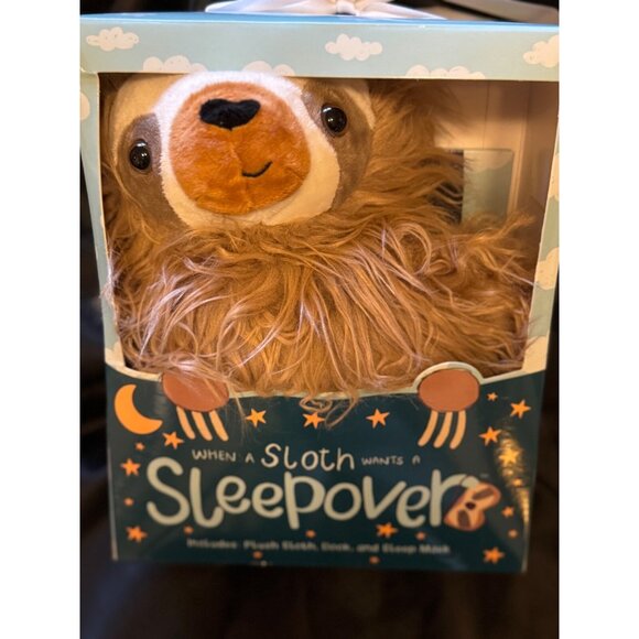 sloth sleepover plush toy - Picture 5 of 6